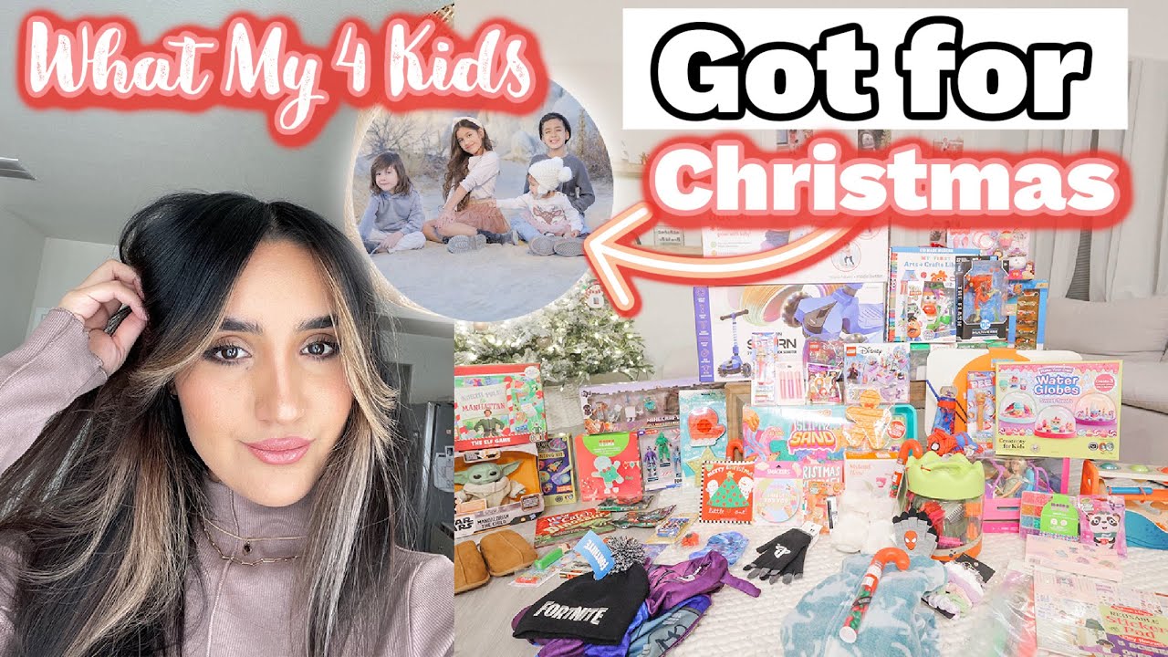 ЧТО МОИ 4 ДЕТЯМ ПОДАРИЛИ НА РОЖДЕСТВО 🎄 2 мальчика и 2 девочки 🎁 Идеи подарков на 2021 год!