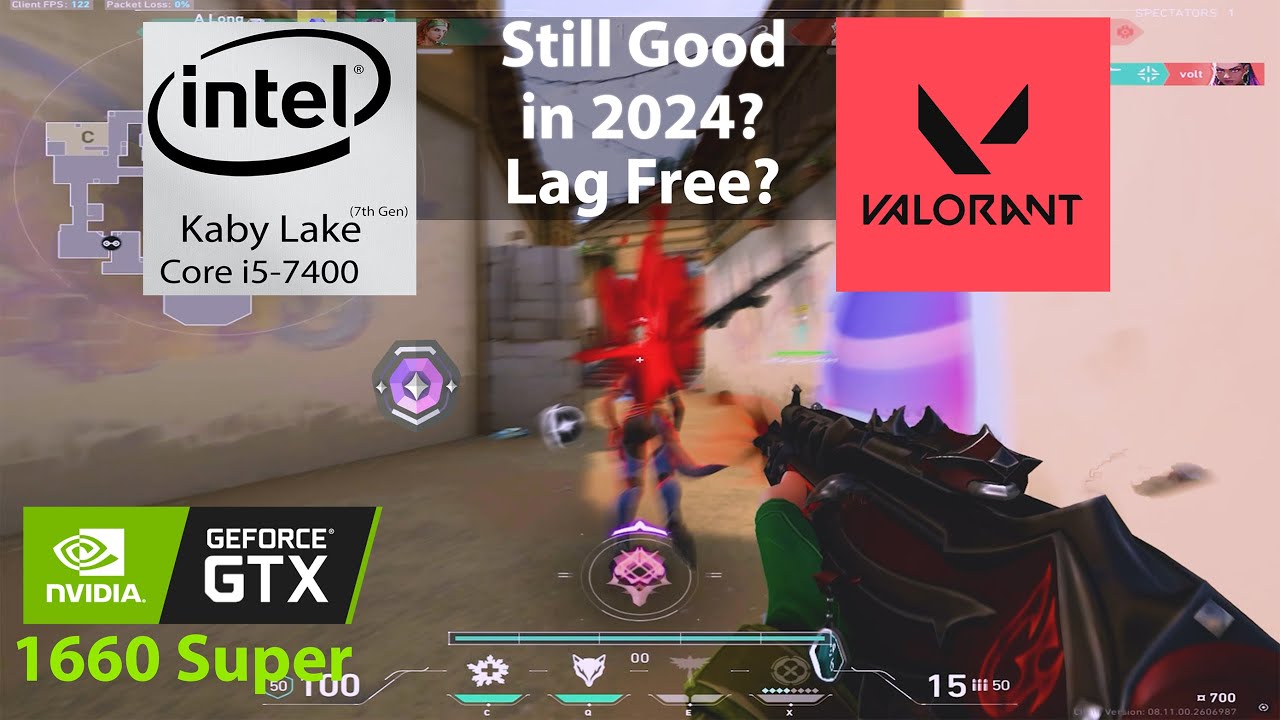 VALORANT But it's 1660 Super | Competitive Settings i5 7400