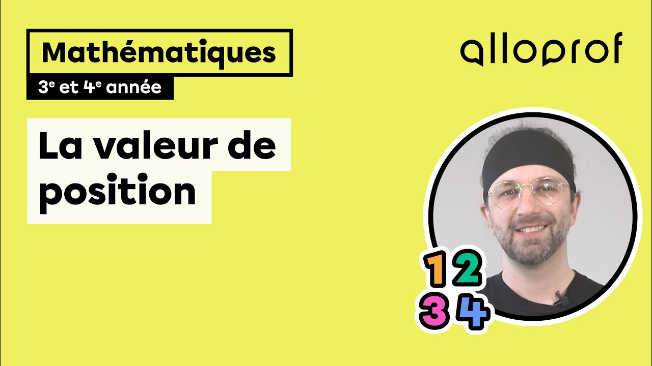 La valeur de position | Mathématiques | Primaire