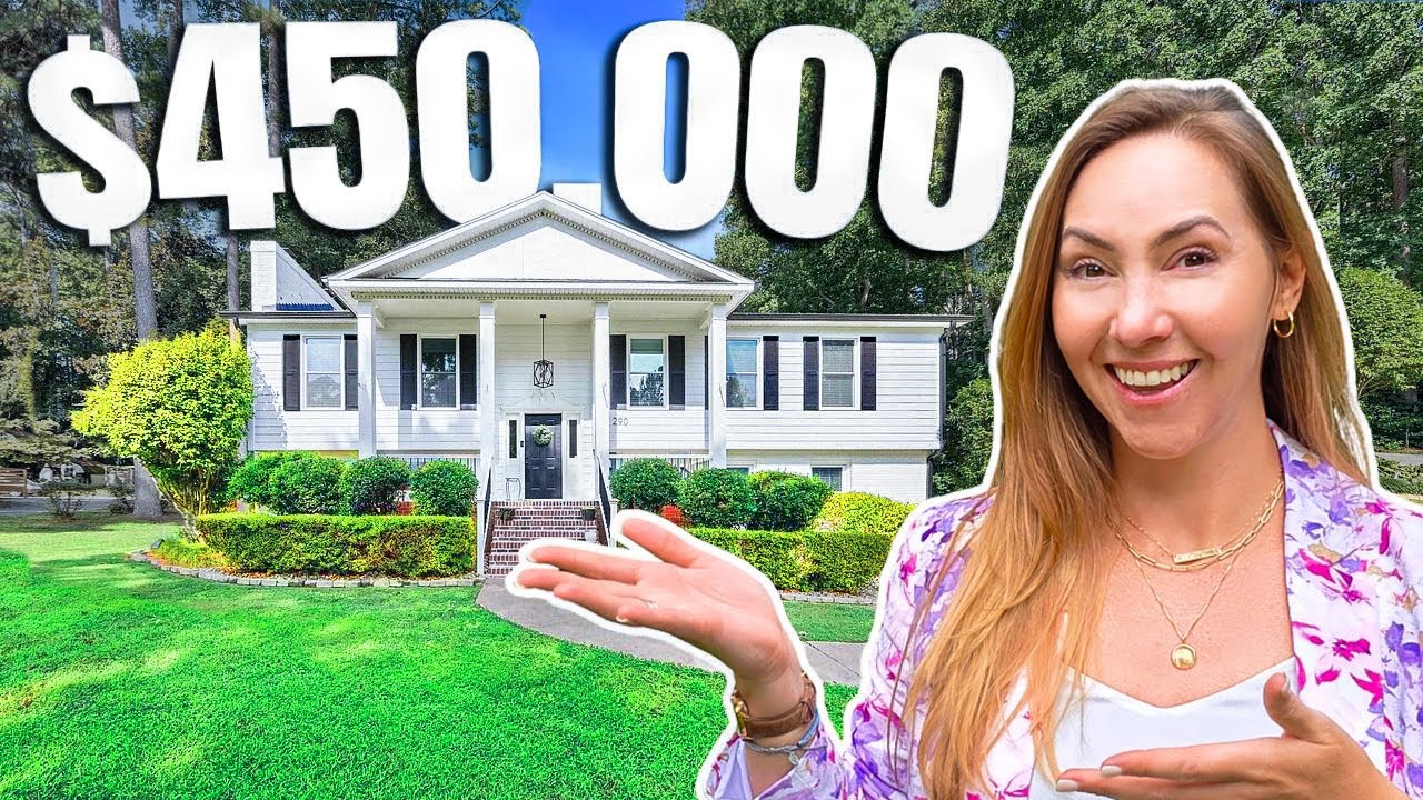 Near Charlotte North Carolina Home Tour Under $450K | Salisbury NC