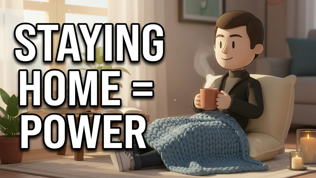 Why You Want to Stay Home (It’s Not Laziness, It’s a Superpower)
