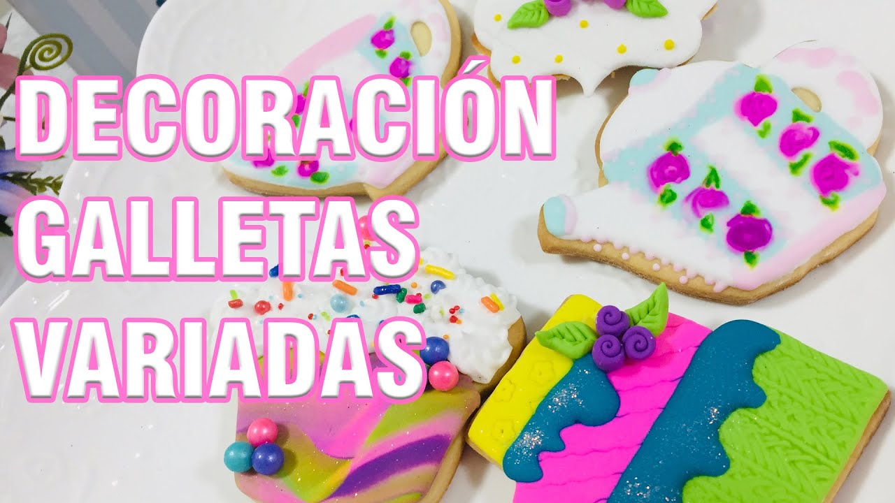 GALLETAS  DECORADAS VARIADAS