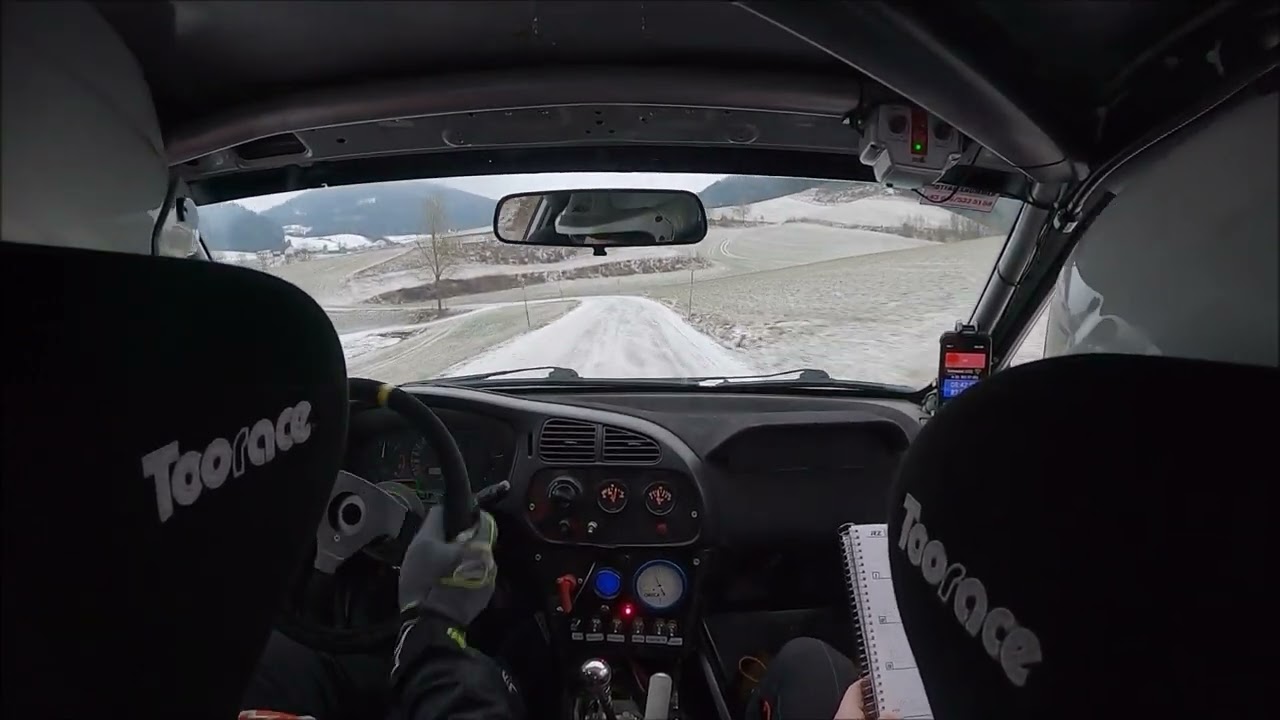 38. LKW FRIENDS on the road Jännerrallye - RZ 2 - J. Voldřich -P. Odvárka Mitsubishi Lancer EVO VI