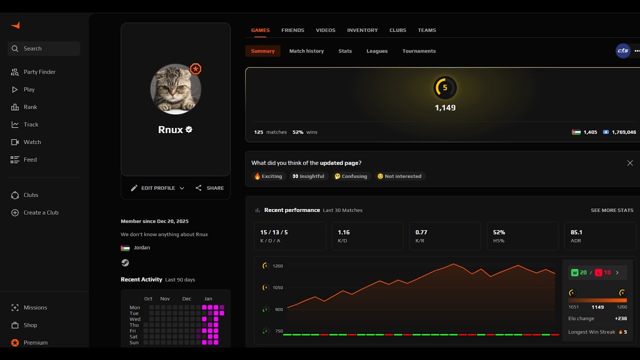 The Road to 2000 ELO solo no squad . ??? ?? | CS2 FACEIT Live
