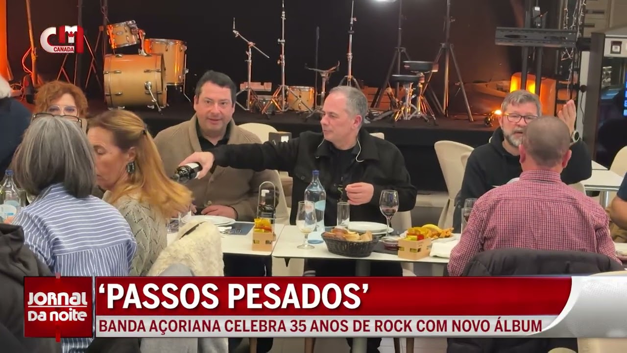Banda açoriana ‘Passos Pesados’ celebra 35 anos de rock com novo álbum