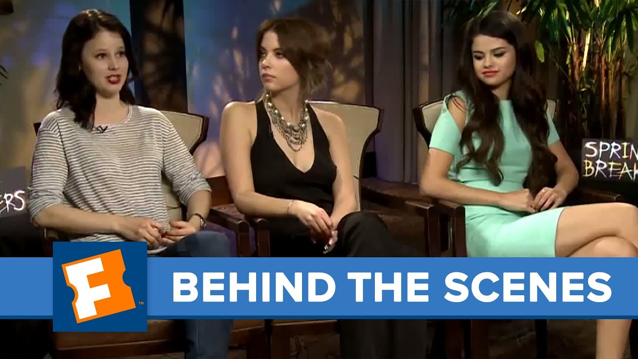Spring Breakers: Exclusive Interview | Behind The Scenes | FandangoMovies