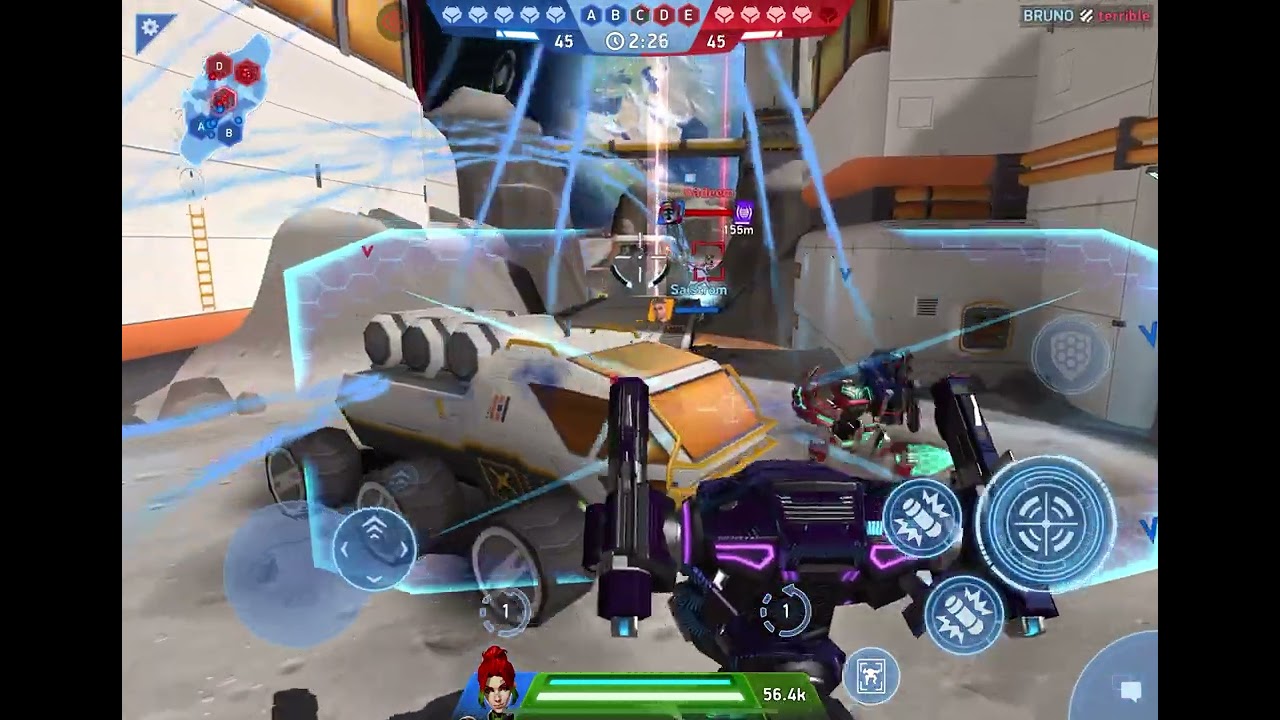 Funny Mech Arena Gameplay | Hilarious Fails & Lucky Wins