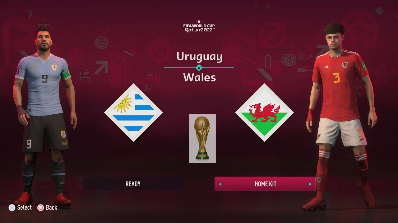 FIFA 23 | FINAL COPA MUNDIAL QATAR 2022 | URUGUAY VS GALES | 4K 60FPS | PS5