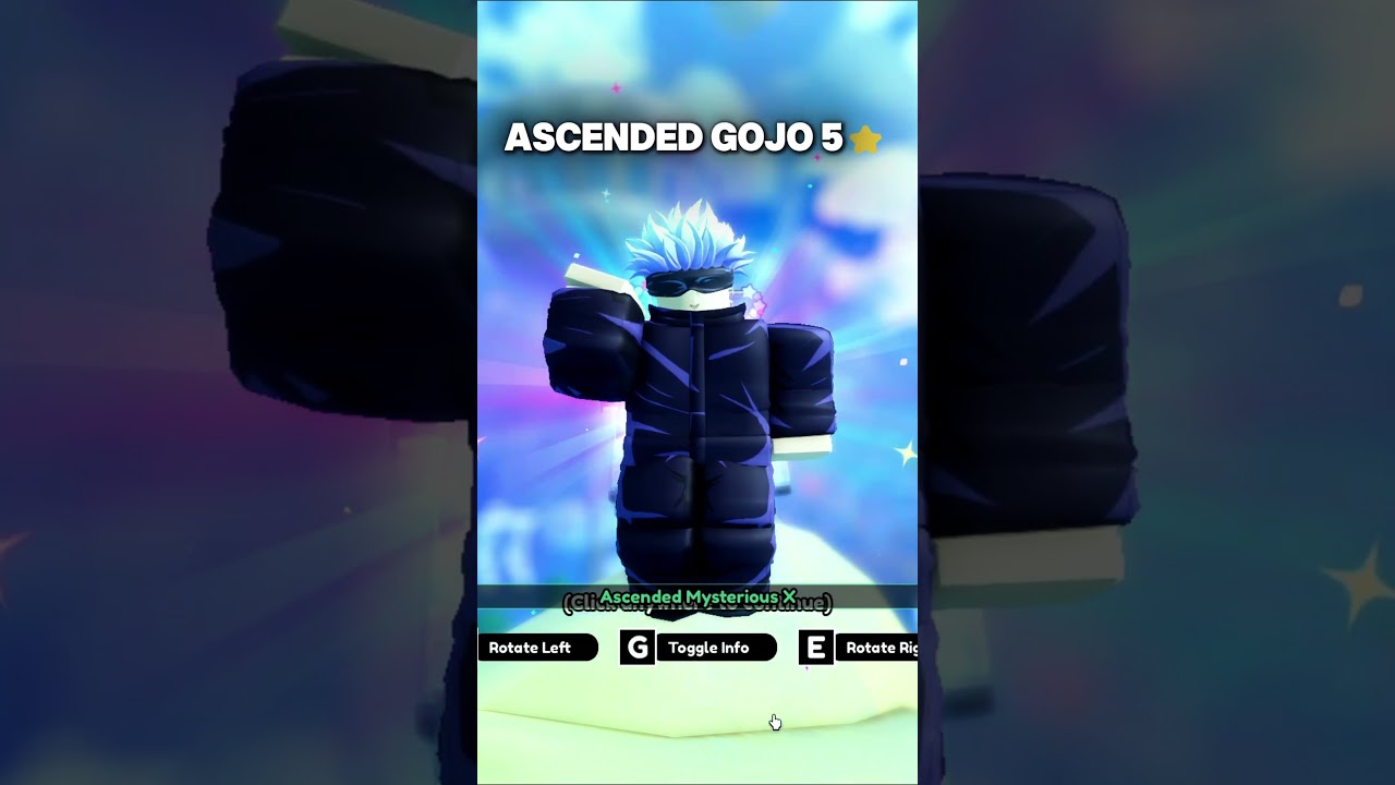 New Gojo 5⭐ Ascension + Lucky Trait 🍀 (ASTD X)