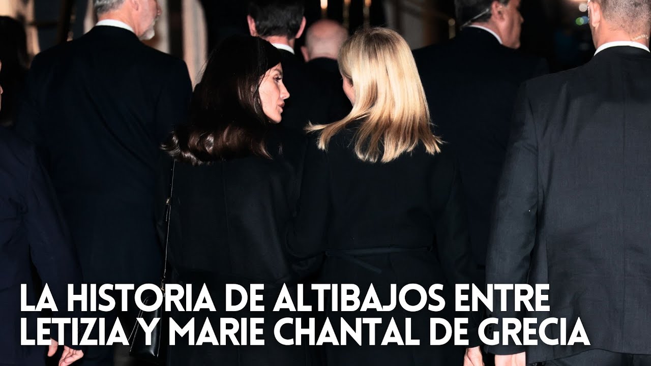 La historia de altibajos entre Letizia y Marie Chantal de Grecia