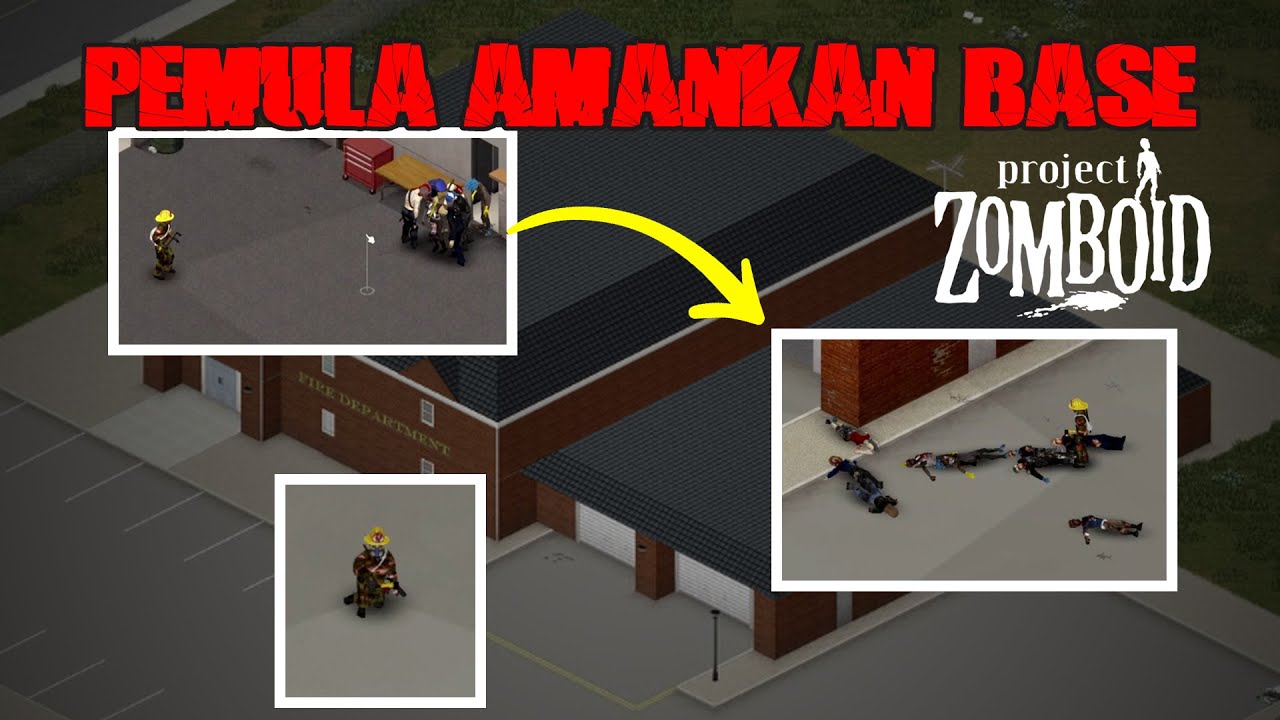 Sebagai Pemula, Aku Amankan Fire Department Rosewood | Project Zomboid