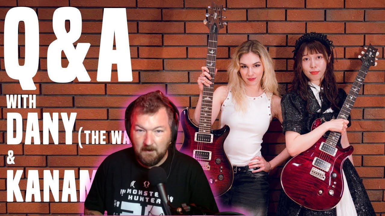 Q&A with Dany (The Warning) & Kanami (Band-Maid) | PRS Guitars Japan (Reaction)