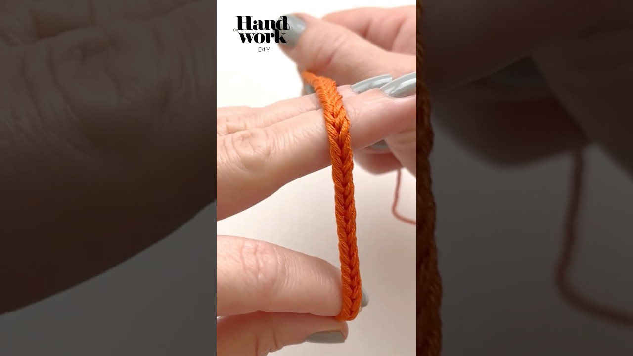 Uno de los CORDONES DE CROCHET m&aacute;s f&aacute;ciles de tejer #crochetf&aacute;cil