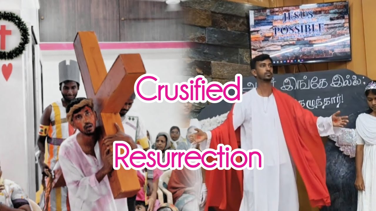 Crusified and Resurrection || Rehoboth Jesus With Us church