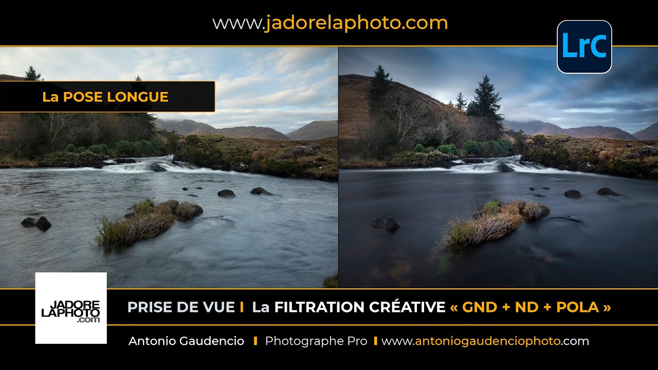 La FILTRATION PHOTO CRÉATIVE - Pose longue et polarisation