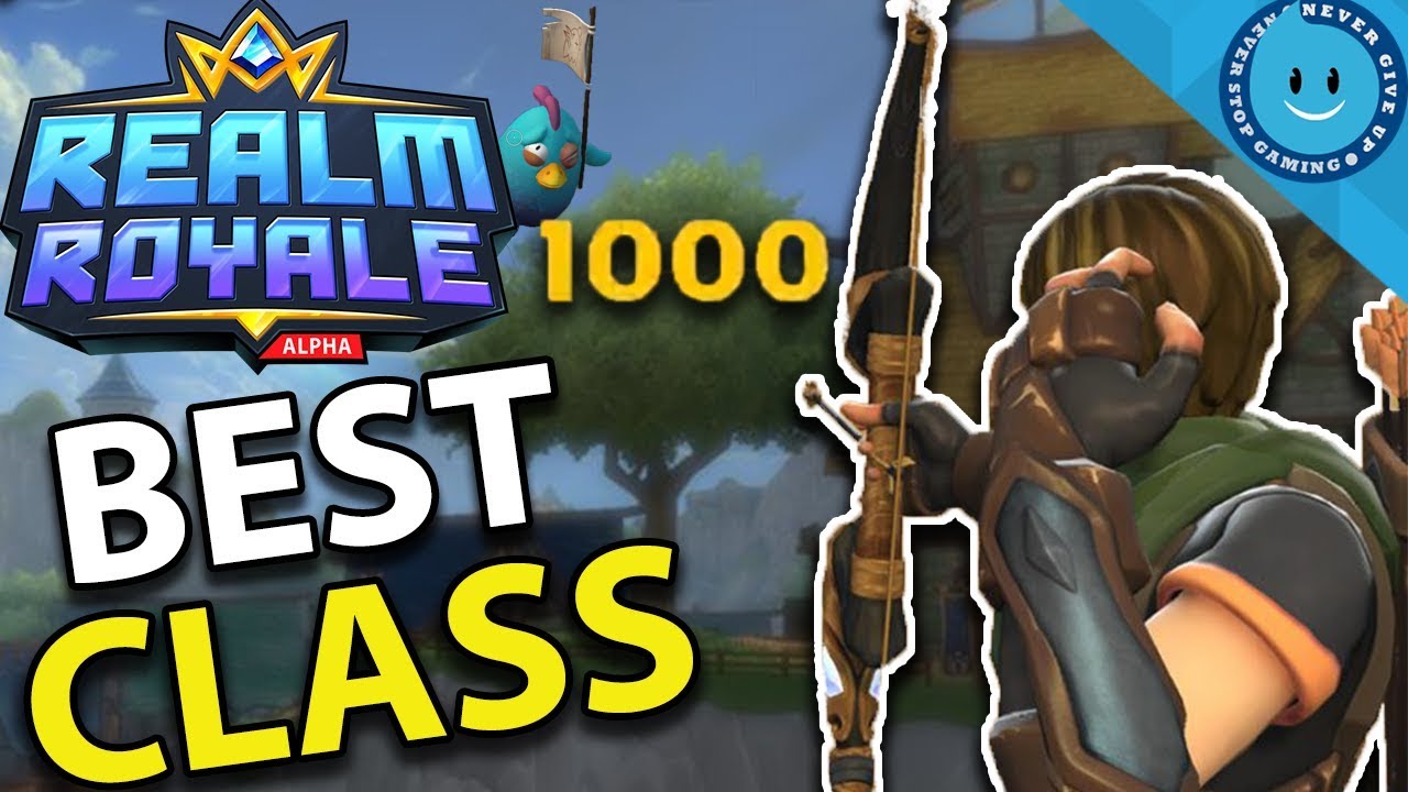 HUNTER IN REALM ROYALE IS INSANE! BEST CLASS! (REALM ROYALE GAMEPLAY)