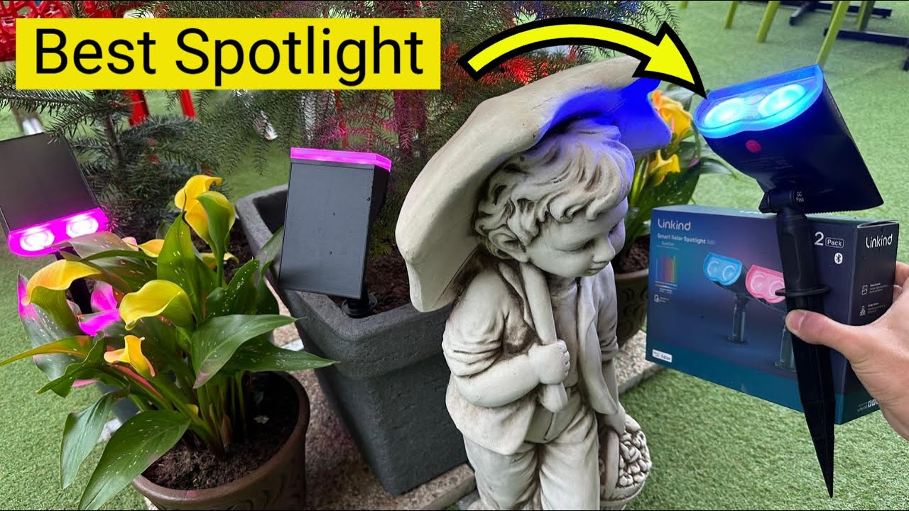 как преобразовать звук в свет, Linkind Smart Solar Spotlight SL5C