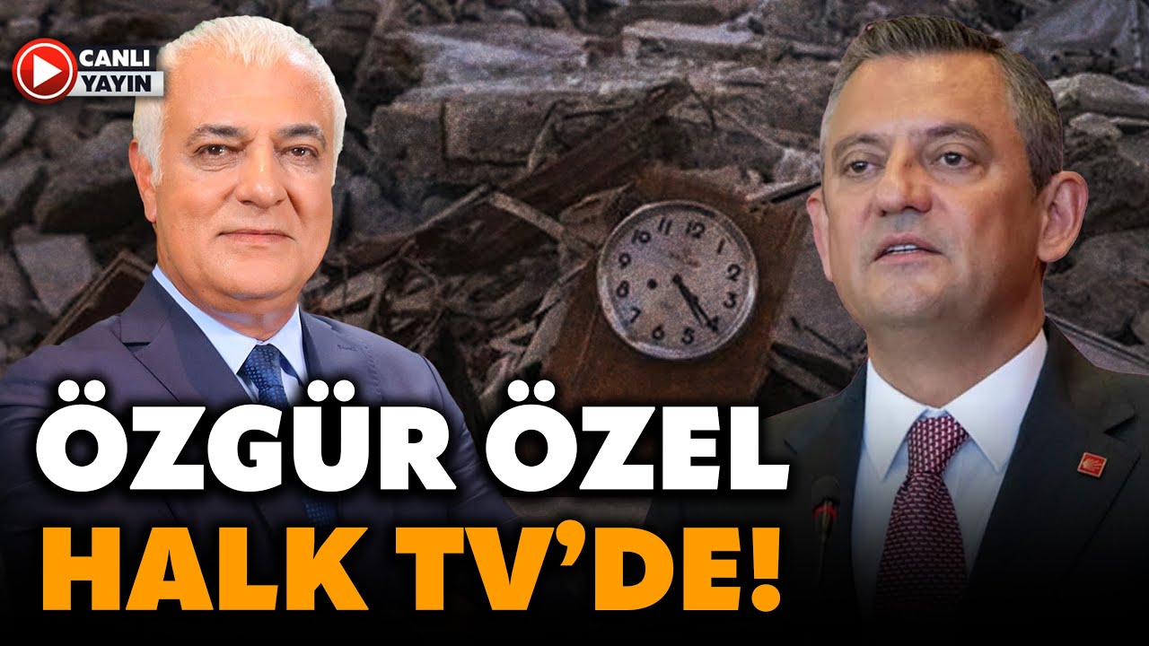 CHP Genel Başkanı &Ouml;zg&uuml;r &Ouml;zel'den Halk TV'de &ccedil;arpıcı a&ccedil;ıklamalar (5 Şubat 2026)