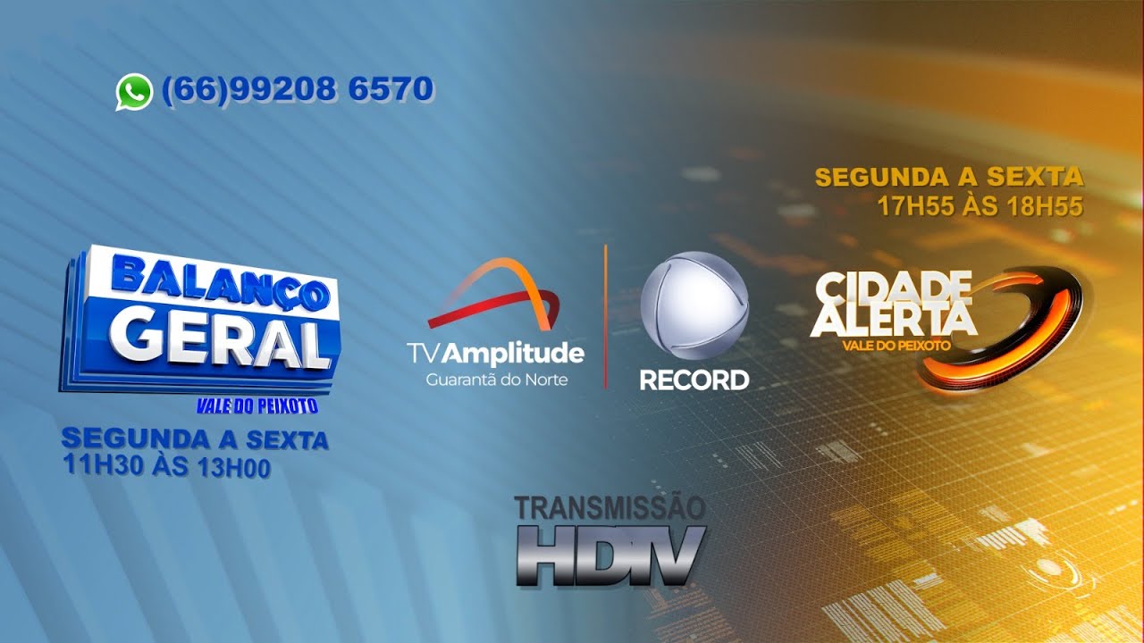 AO VIVO - Balanço Geral Vale do Peixoto 25 02 2026