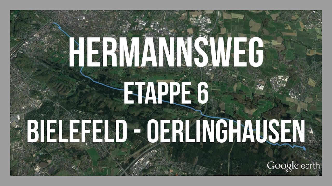 Etappe 06 - Bielefeld – Oerlinghausen | Hermannsweg | GPS-Track