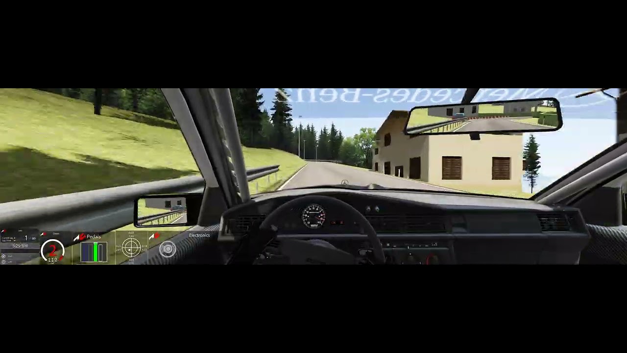 Assetto Corsa Trento-Bondone Mercedes-Benz 190E EVO II World Record 11:16.731 Onboard