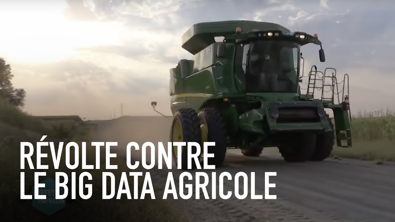Fermiers révoltés contre l'agriculture connectée