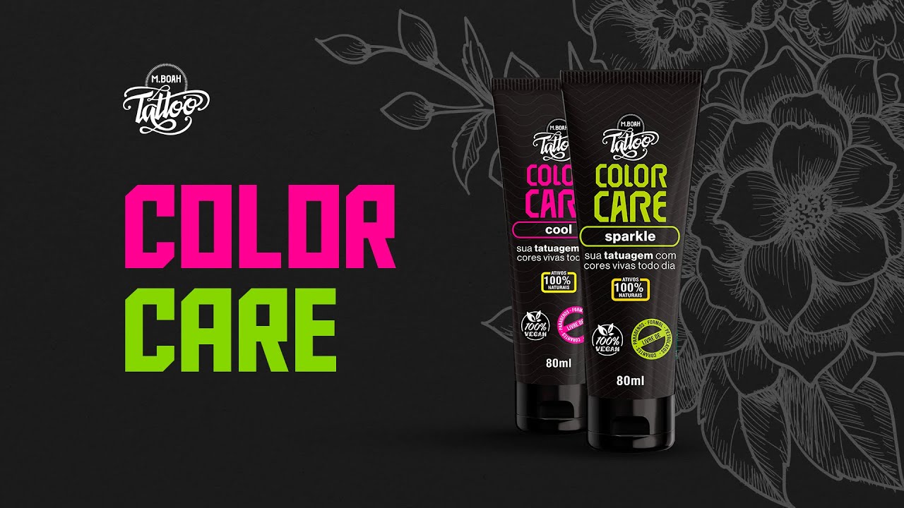 COLOR CARE | HIDRATANTE PARA TATTOO | BENEF&Iacute;COS E MODO DE USO