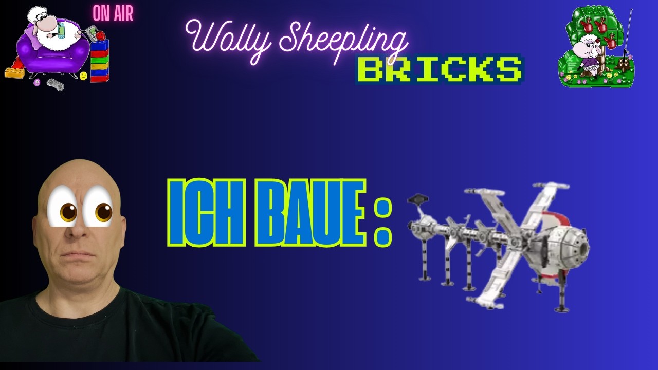 Vertical:  Die Katze aus dem Sack : Klemmbausteine MOC Comet  - 4000 Teile