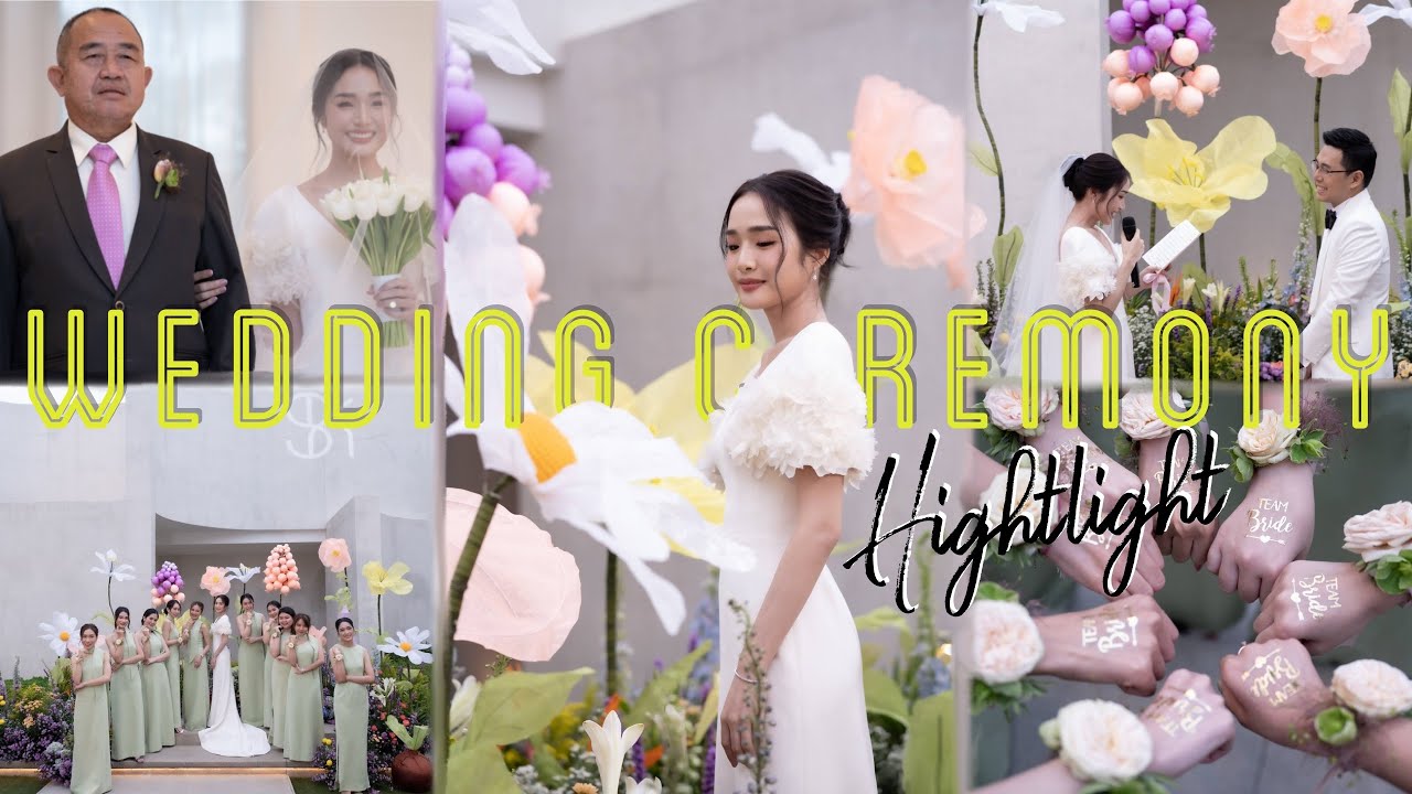 Wedding Ceremony Tiffy&Moo งานแต่งในฝัน ที่เป็นจริง @AUBE #skifoundyou