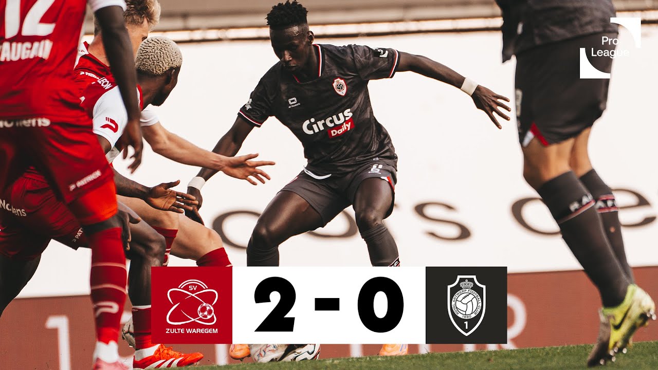 HIGHLIGHTS I SV ZULTE WAREGEM 2-0 R ANTWERP FC I #JPL MD9 I 2025-2026