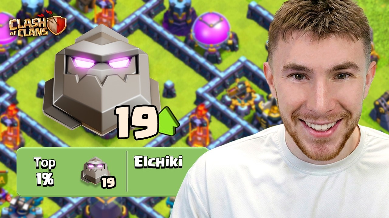 J'ai Atteint la Ligue Golem 19 en Hôtel de Ville 13 ! (enfin)