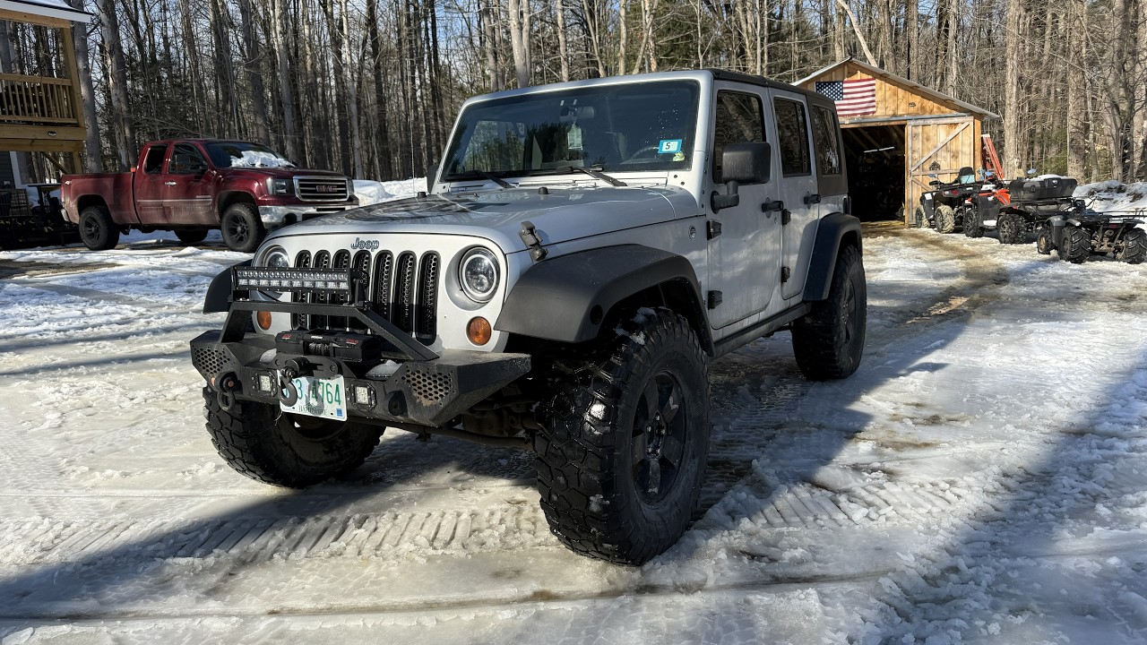 Stock JK Gets 37s and New Diff Fluid