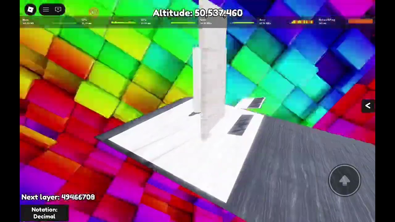 Playing roblox