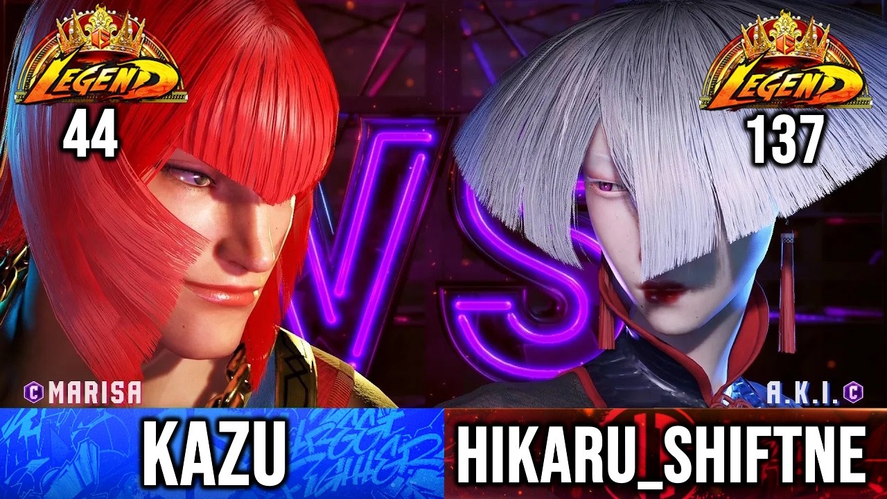 Street Fighter 6 Ranked Match: 44th Legend Marisa vs 137th Legend A.K.I. | Street Scholars