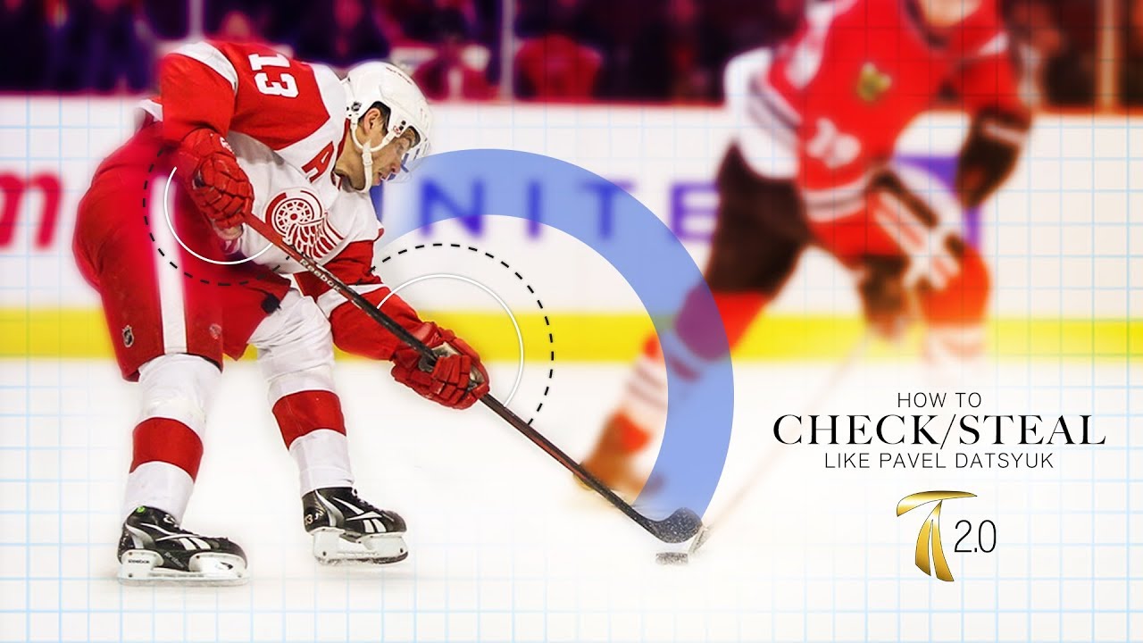 How to Check In Hockey - Steal Pucks Like Pavel Datsyuk