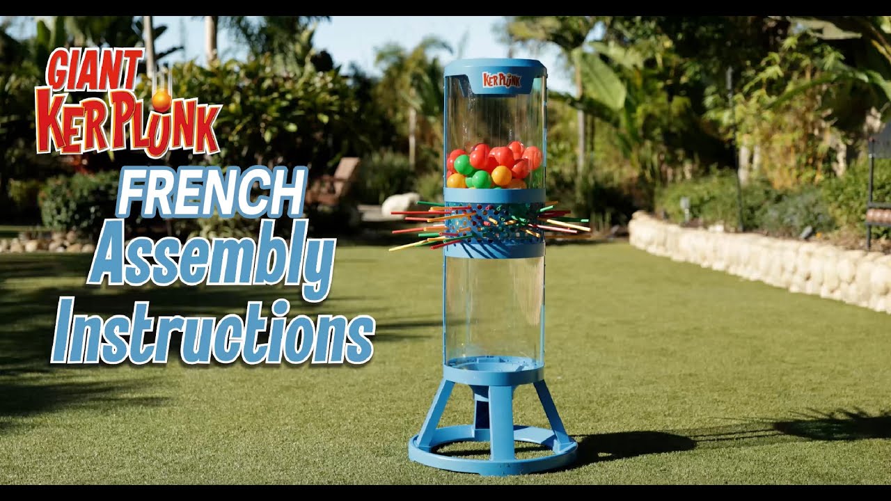 Giant Kerplunk Assembly FRENCH