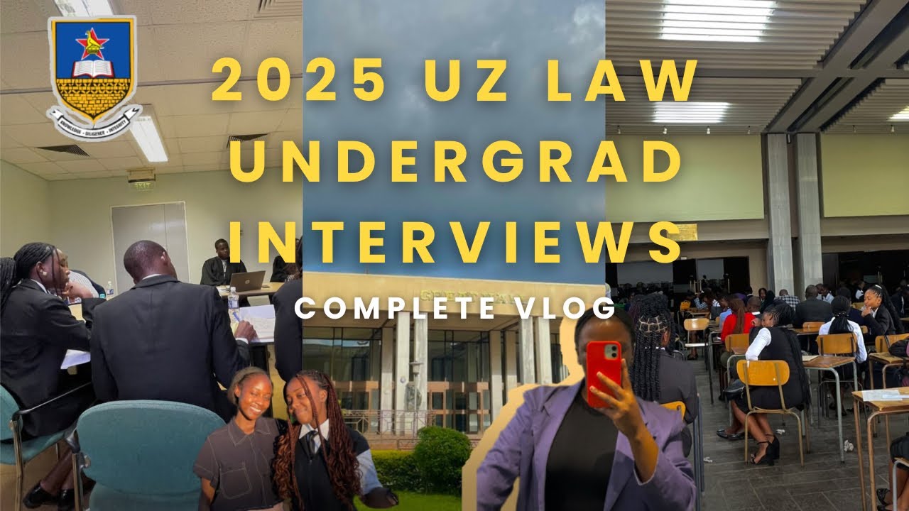 🤭🤯2025 UZ FRESHMAN INTERVIEWS VLOG🇿🇼💕|A DAY IN MY LIFE AS A LAW FACULTY REPRESENTATIVE 👩🏽‍⚖️❤️