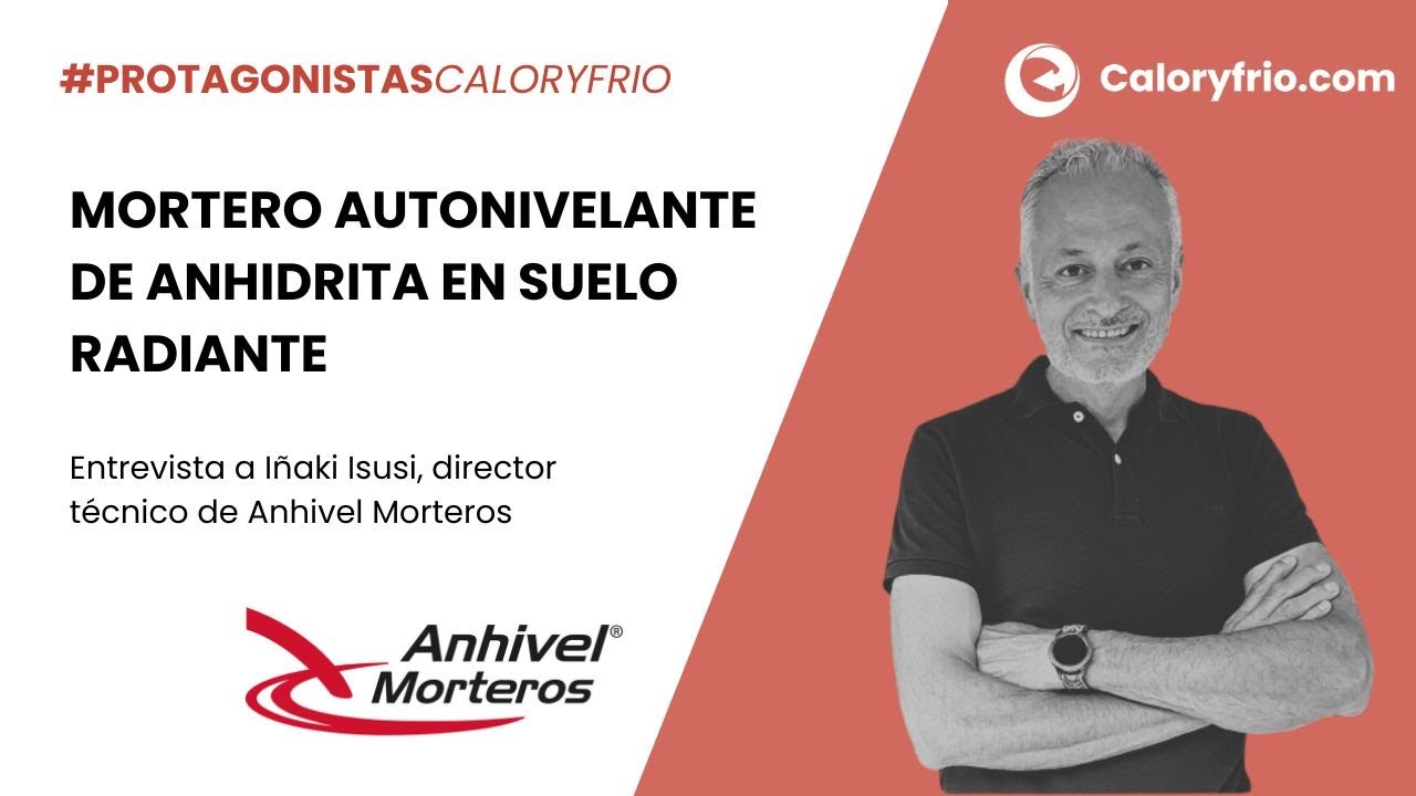 Mortero autonivelante de Anhidrita para Suelo Radiante | Iñaki Isusi ANHIVEL MORTEROS