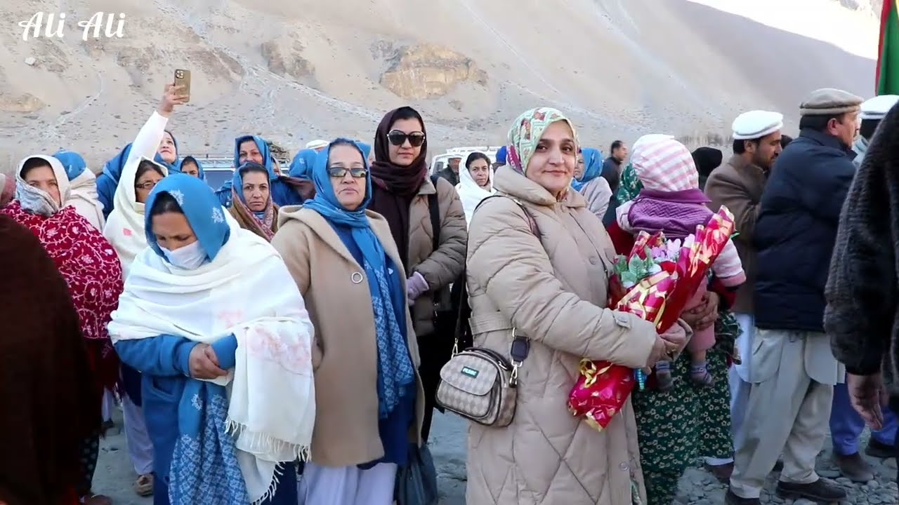 Passu Didarga Hunza visit of Aliabad and Hussani Jamat