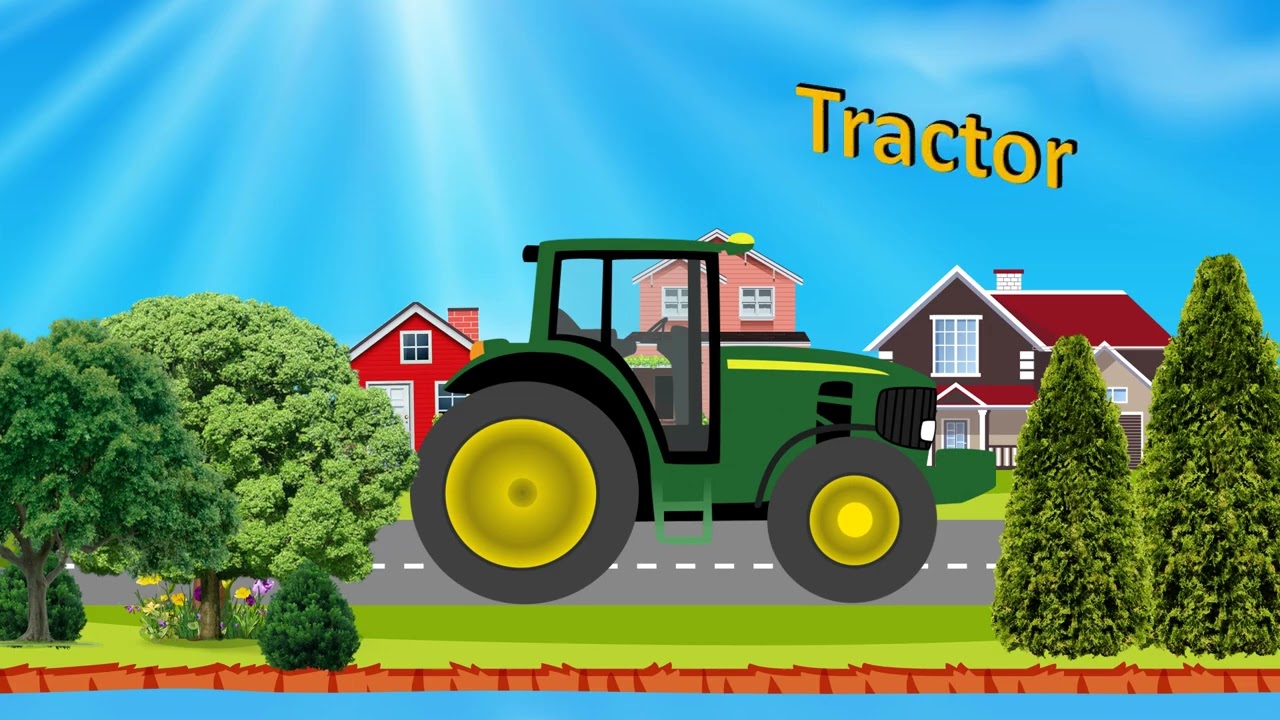 Transport.Транспорт англійською мовою. Англійська мова для дітей. English for children.