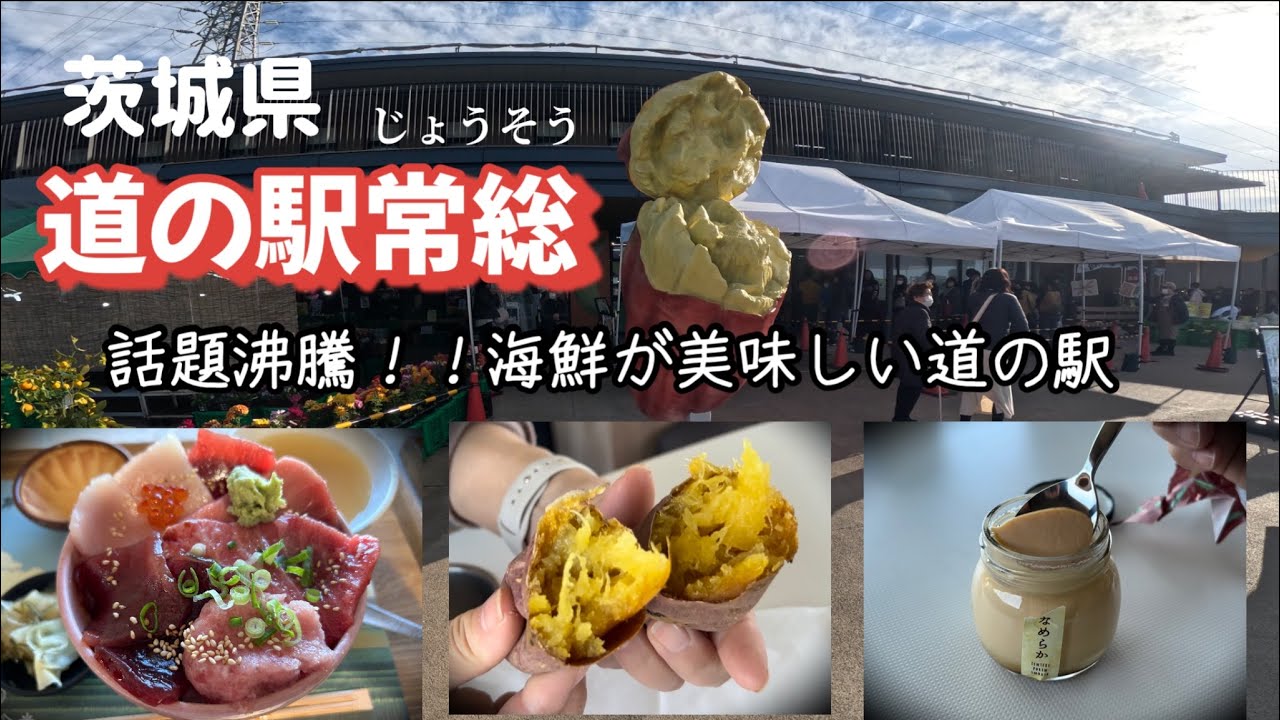 茨城県【道の駅常総】じょうそう・茨城グルメ！海鮮丼が美味しい！＃道の駅＃常総＃海鮮丼