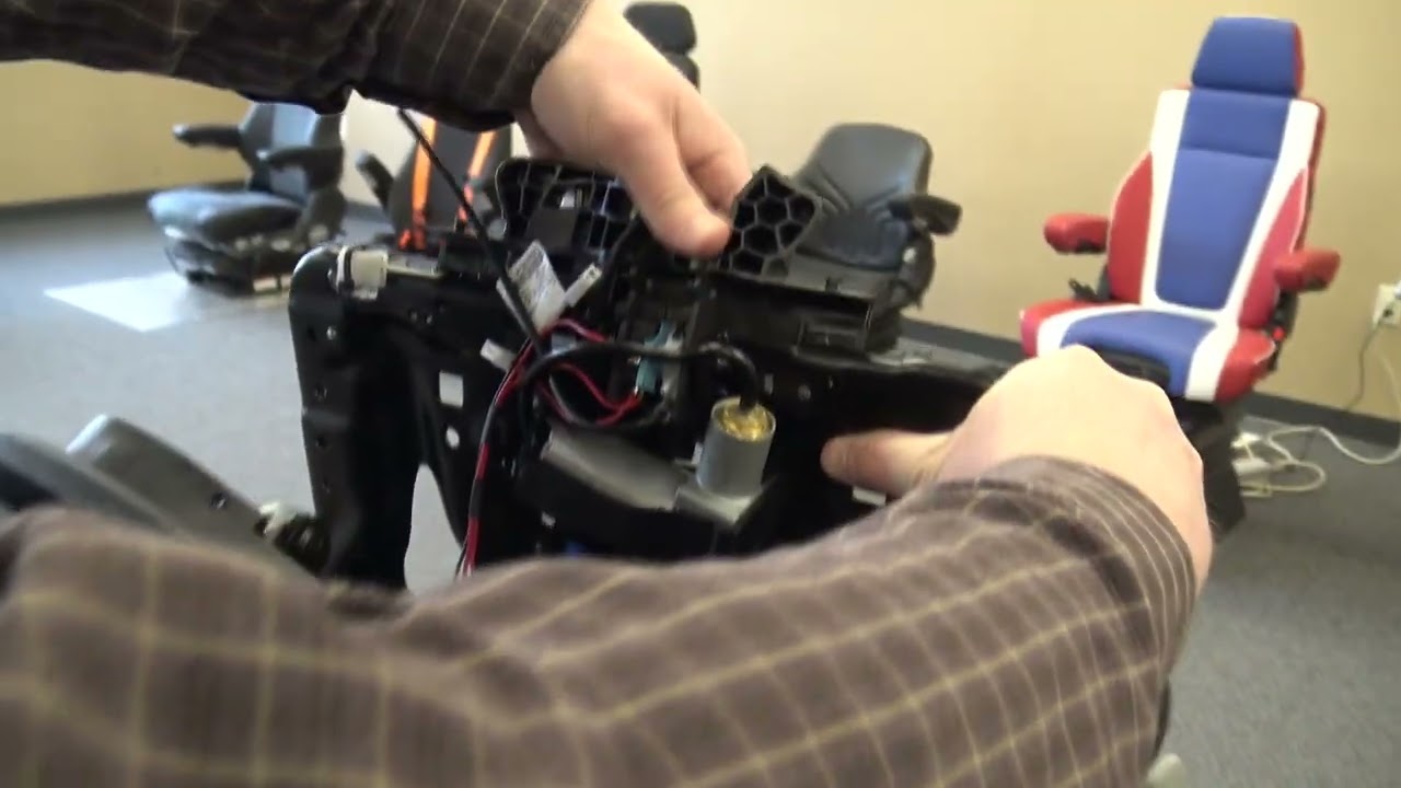 GRAMMER Seats - MSG75 - How to replace the weight adjustment housing