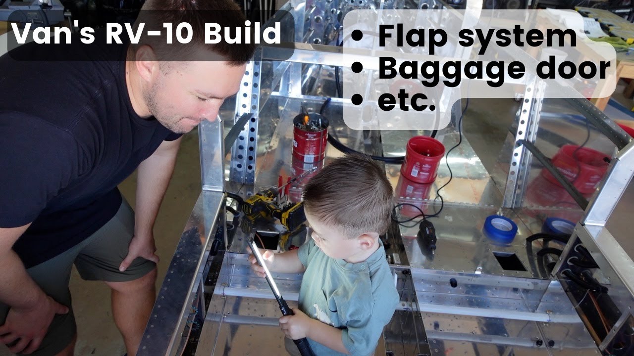 RV-10 - Flap System, Baggage Door, etc.
