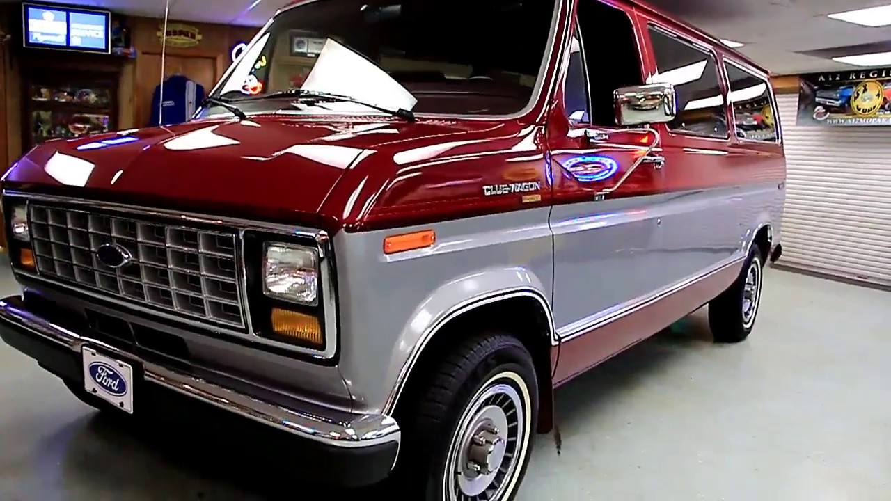 1988 Ford Club Wagon - Unrestored and Cherry with 38,000 OriginalMiles