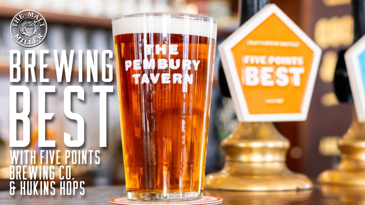 От поля к бокалу — Five Points Best и хмель Hukins | The Malt Miller Home Brew Channel