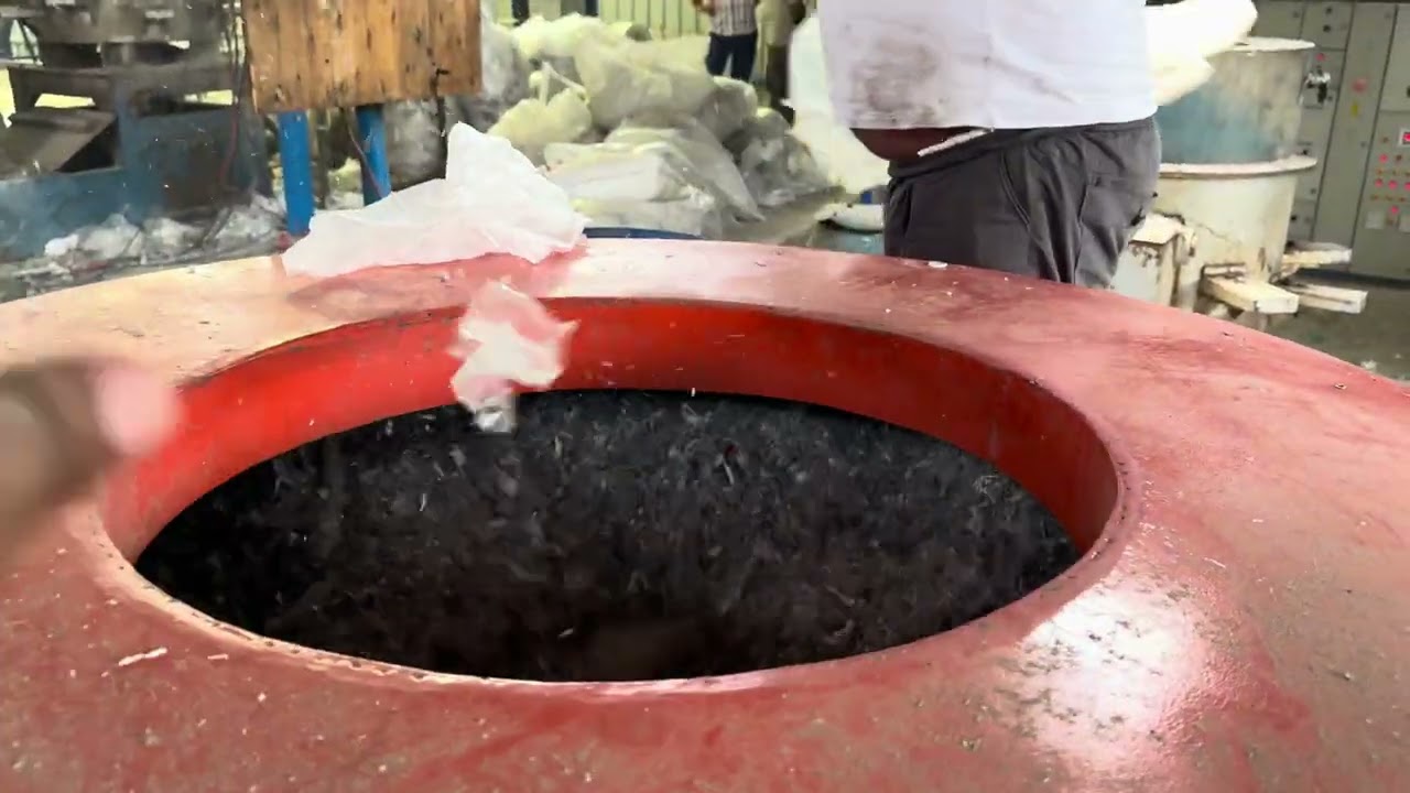 PLASTIC AGGLOMERATION MACHINE 500 KG PER HOUR PRODUCTION