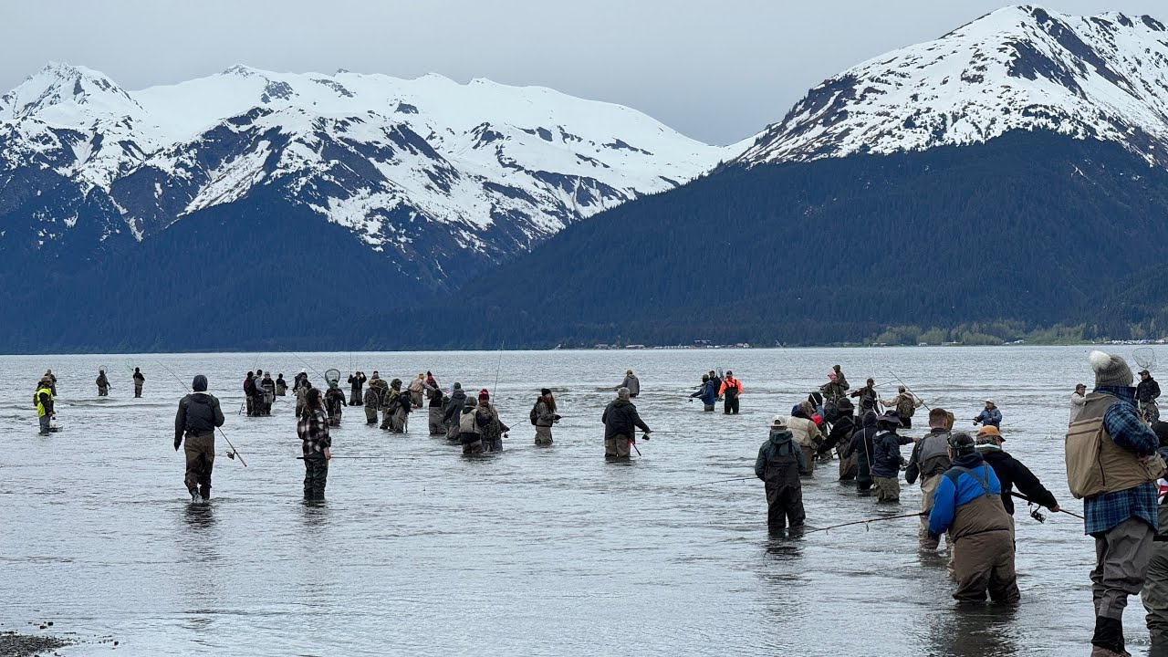 I caught ZERO fish | Snagging Red Salmon in Seward, AK