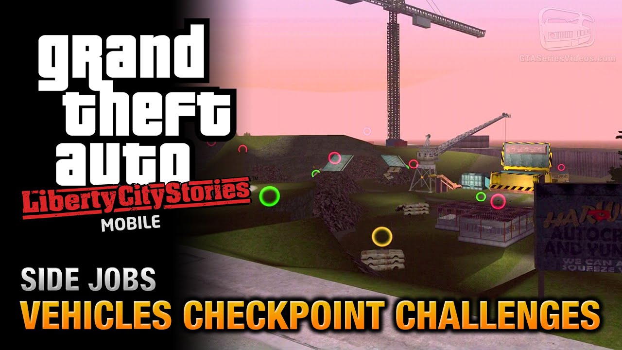 GTA Liberty City Stories Mobile - Scrapyard Challenge, Go Go Faggio & Wong Side of the Tracks