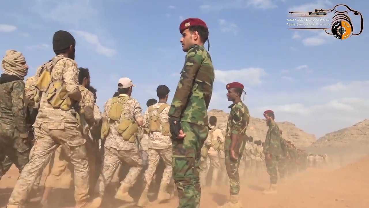 خطاب اللواء رداد الهاشمي قائد محور كتاف اثناء زيارته لمعسكر خالد ابن الوليد بالمحور  في رمضان 1443هـ