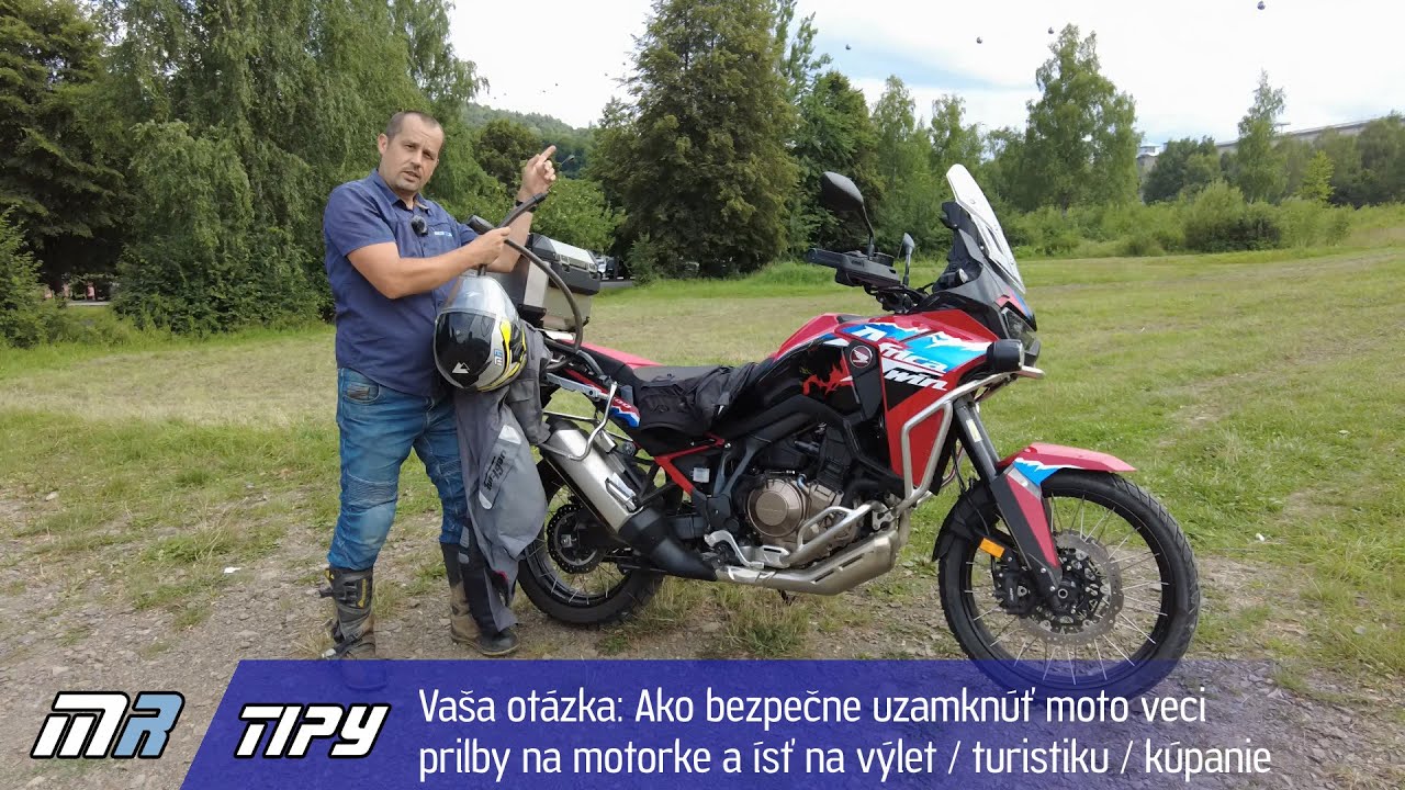 MR Tipy: Vaša otázka: Ako bezpečne uzamknúť moto veci, na motorke a ísť na výlet - motoride.sk